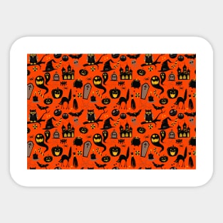 Funny Halloween Costume Gift Sticker